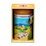 Чай Хилтоп Цейлонский 80г Чайница с клипсой керамика 