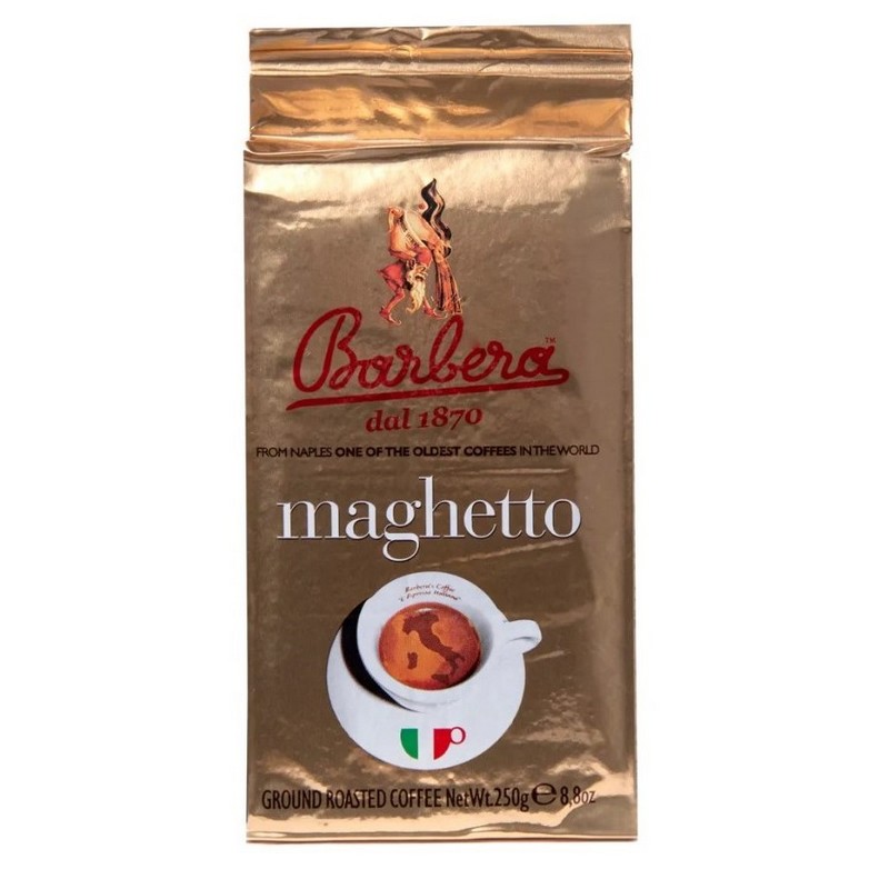 Кофе Barbera Maghetto молотый 250г вакуум 000019С