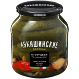Огурчики Лукашинские соленые По-армянски 670г  