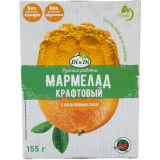 Мармелад желейно-формовой крафтовый с апельсин.соком155г Di&Di  стевия