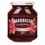 Варенье Лукашинское Брусничное 450г