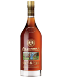 Коньяк Российский Лезгинка КВ 6 лет 40% 0,5л 