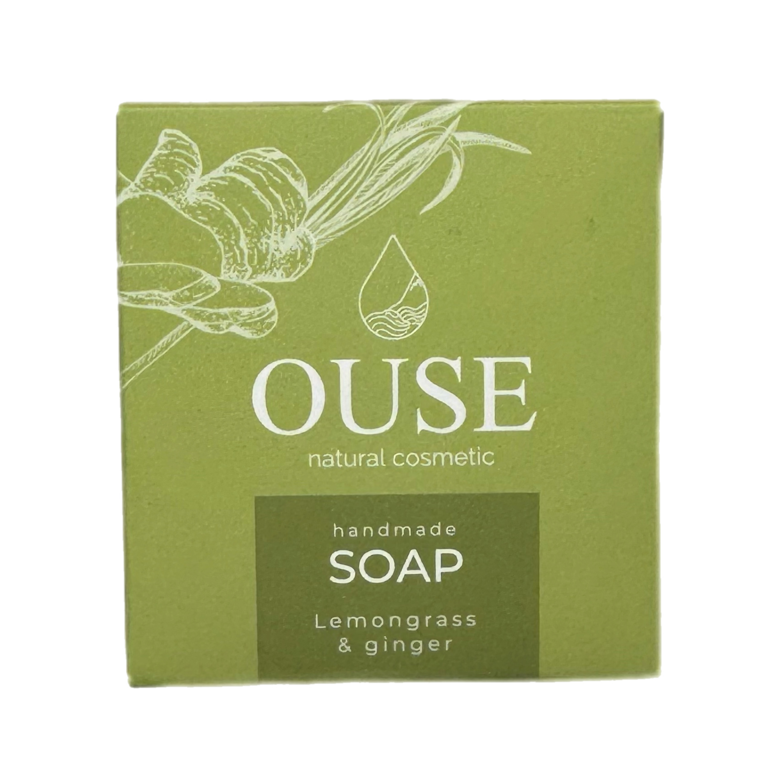 Мыло натуральное OUSE Лемонграсс и имбирь 100г