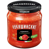 Аджика по-домашнему с перцем и чесноком 460г Лукашинская Аджика по-домашнему с перцем и чесноком 460г Лукашинская