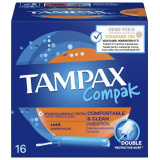 Тампоны TAMPAX Super Duo с аппликатором 16шт