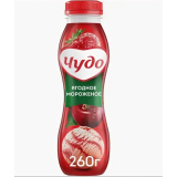 Йогурт Чудо пит. 1,9% 260г ягоды-мороженое