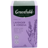 Напиток чайный Greenfield Natural Tisane  Lavander& Verbena 20*1.8г Напиток чайный Greenfield Natural Tisane  Lavander& Verbena 20*1.8г