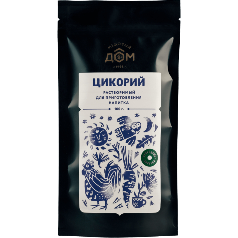 Цикорий МЕДОВЫЙ ДОМ натур.раств.гранулирован.100г полиэт/зип-лок