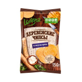 Чипсы картофельные Деревенские 150г со вкусом хрена Lorenz