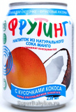 Напиток Фрутинг 238мл ж/б манго с кус.кокоса 