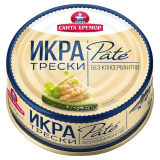 Икра трески Pate деликатес.люкс 90г Санта Бремор  
