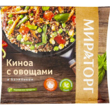 Киноа с овощами и базиликом 400г Vитамин Мираторг 