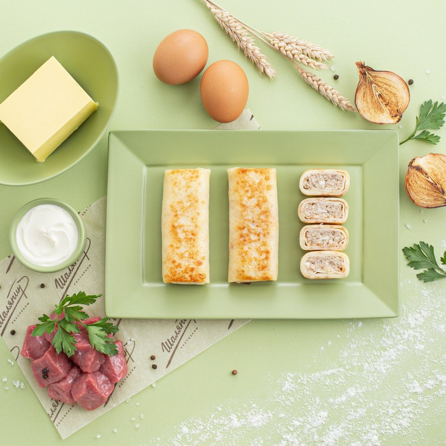 Блины с мясом 240г Шаляпин 