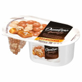 Йогурт густой Фантазия хрустящие шарики-соленая карамель 6,9% 105г Даниссимо 