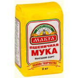 Мука хлебопекарная в/с 1кг  Макфа Мука хлебопекарная в/с 1кг  Макфа
