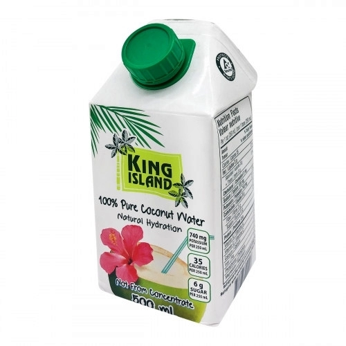 Вода кокосовая Кing Island б/сах 500мл БИО