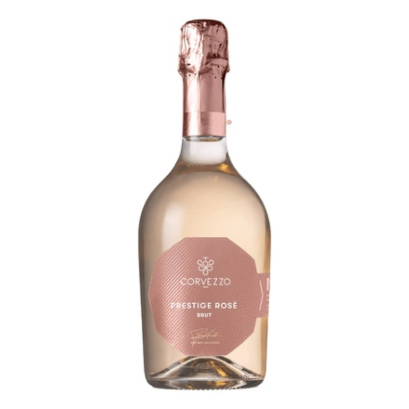 Игристое вино Корвеццо Престиж Розэ Брют 11,0% 0,75л 