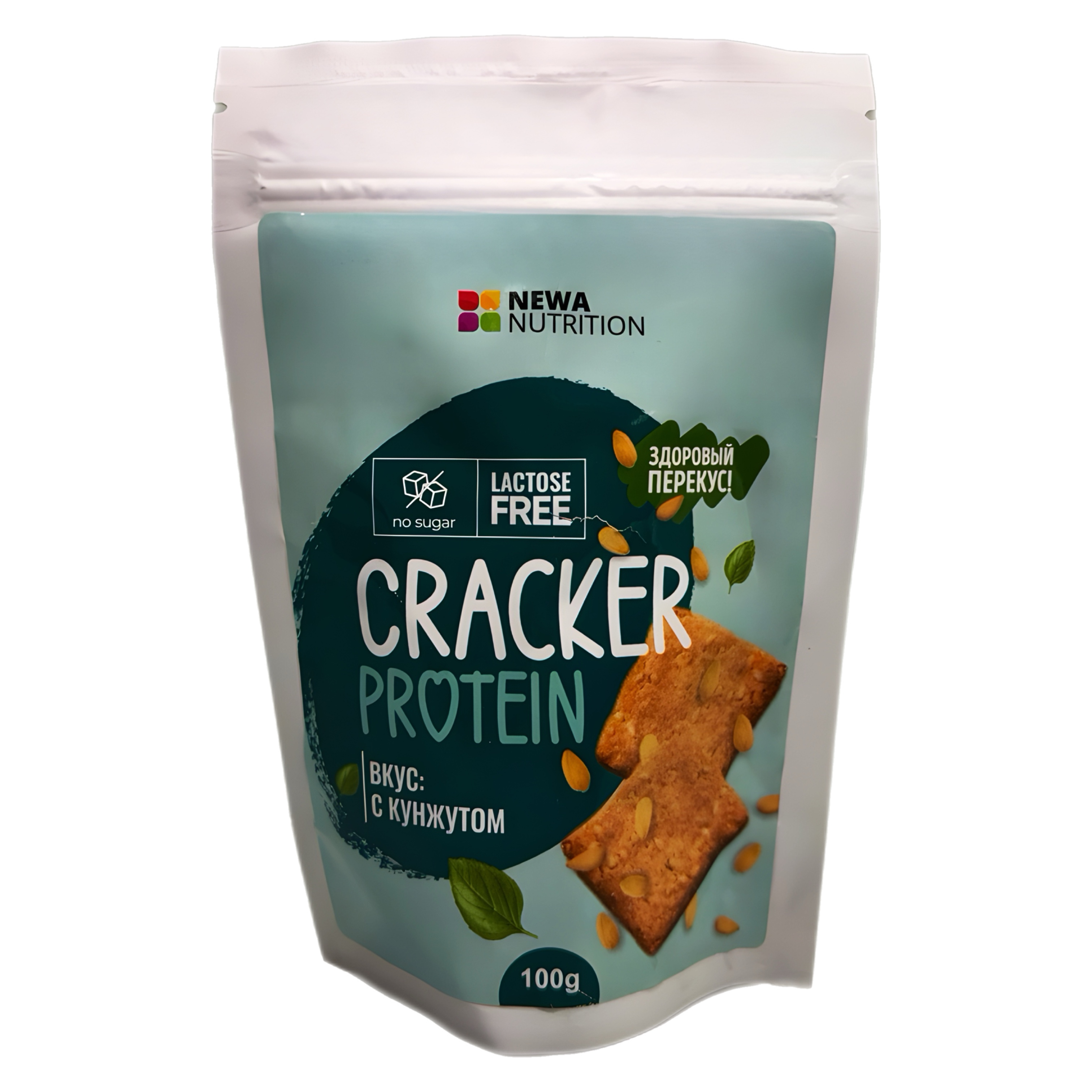 Печенье Кунжутный крекер 100г NEWA NUTRITION