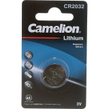 Батарейка литиевая  Camelion CR2032 BL-1 3V