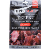 Джерки из мраморной говядины острые 40г При Мясе