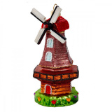Украшение Ветряная мельница (стекло) 7х7х13 см  GLT788