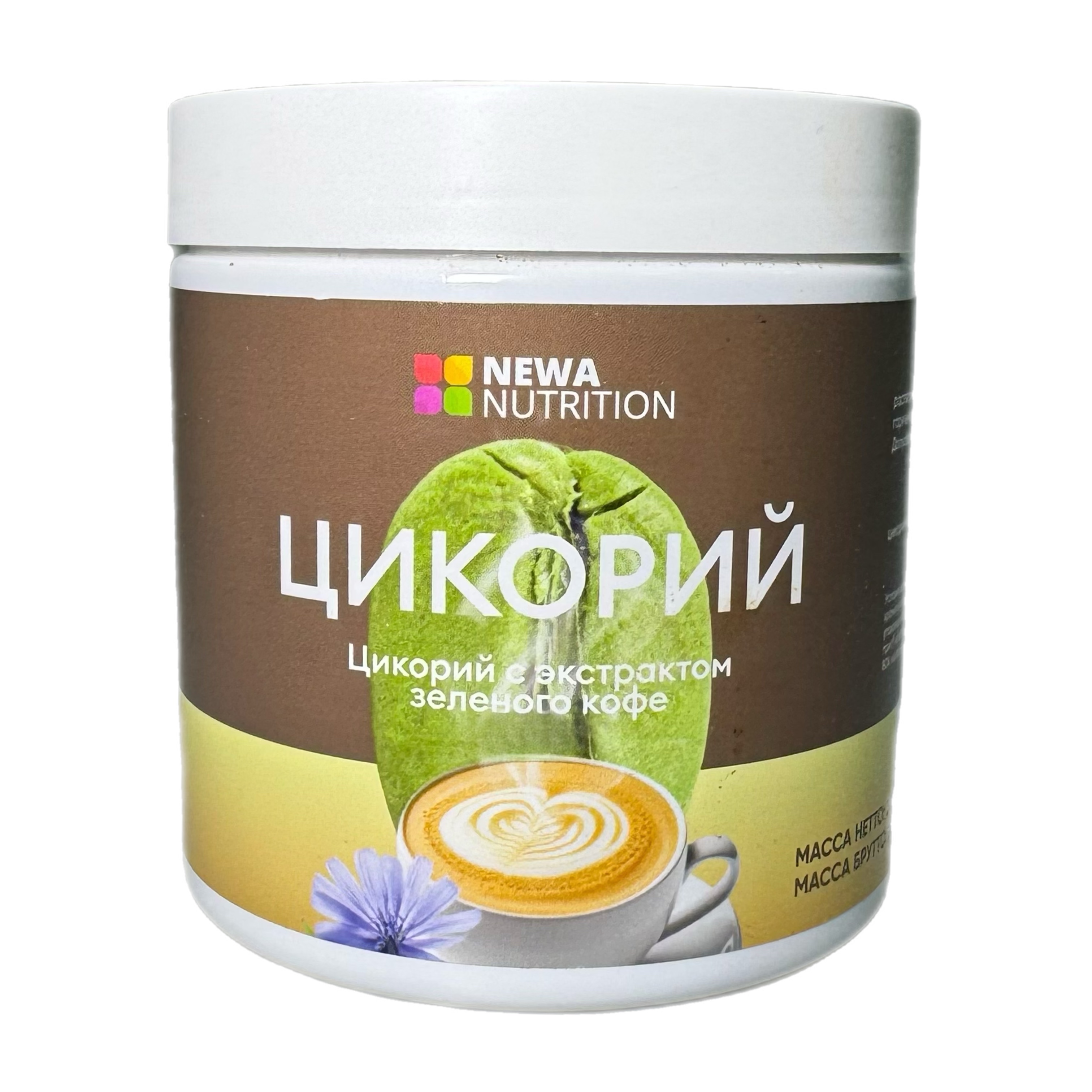 Цикорий с экстрактом зеленого кофе 200г NEWA NUTRITION 