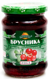 Брусника протертая с сахаром Экопродукт 320г 