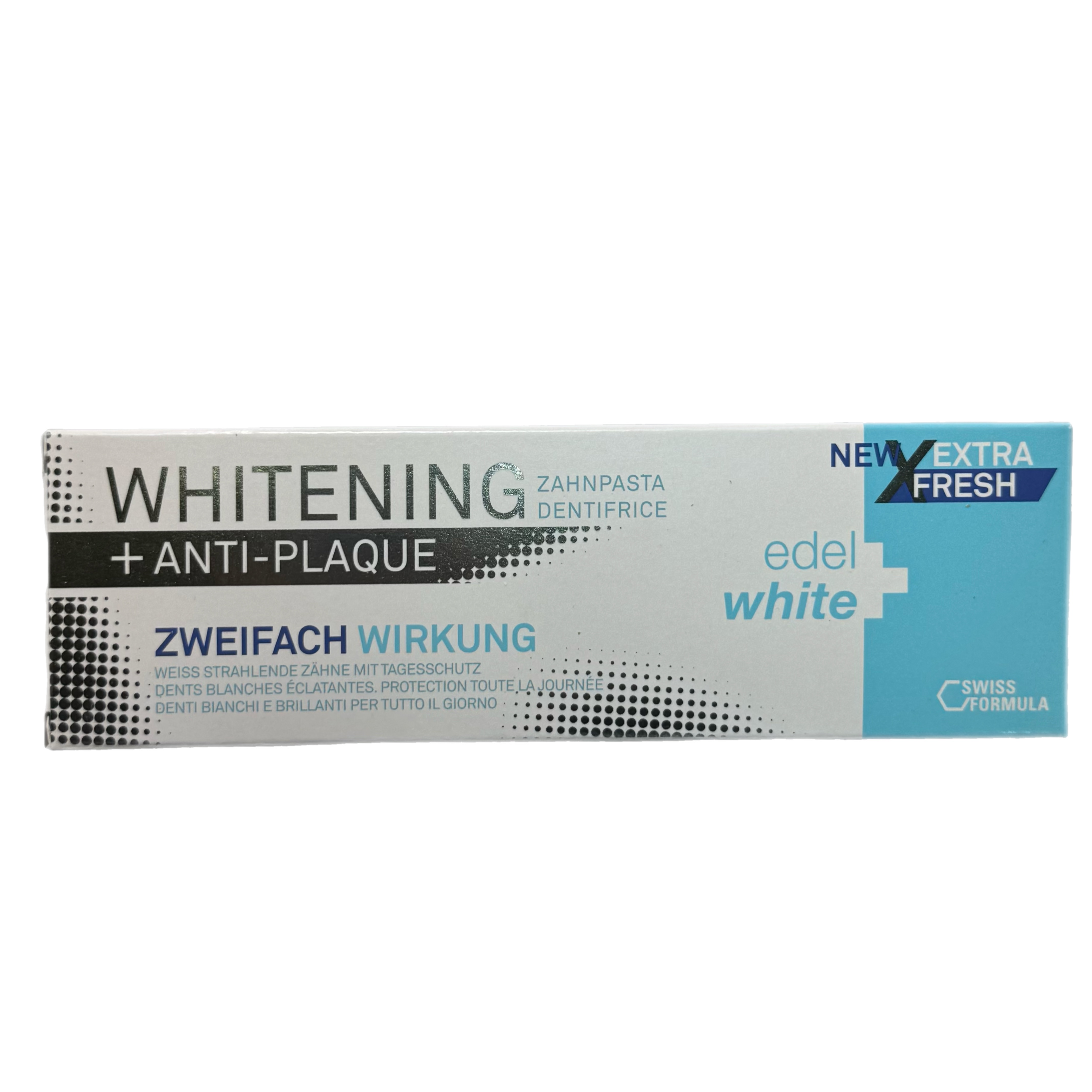 Зубная паста edel+white Анти-налет+Отбеливание 75мл