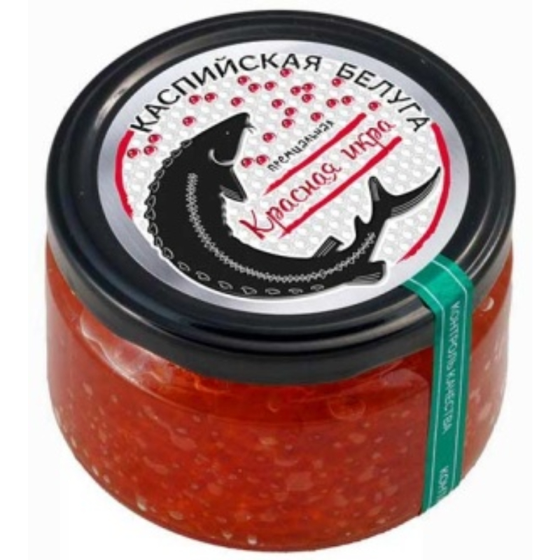Икра кеты ст/б 100г Каспийская белуга