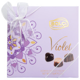 Конфеты шок.ассорти BOLCI VIOLET фиолетовая 170г 