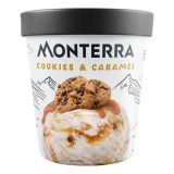 Мороженое Монтерра ПеченьеКарамель 298г СУПЕР ЦЕНА