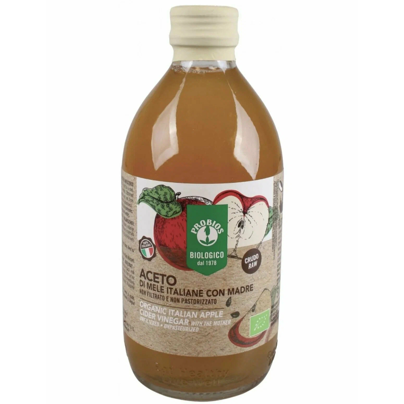 Уксус Alantra Яблочный сырой непастер. 500мл