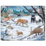 Игрушка Пазл Животные Сибири и Дальнего Востока FH-34