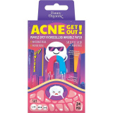 Патчи Гидроколлоидные д/лица с салициловой кислотой/ментолом Funny Organix   