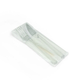 Набор вилка,нож прозрачные уп.