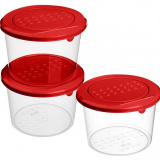 Комплект контейнеров д/прод. 1,05л*3шт Asti 