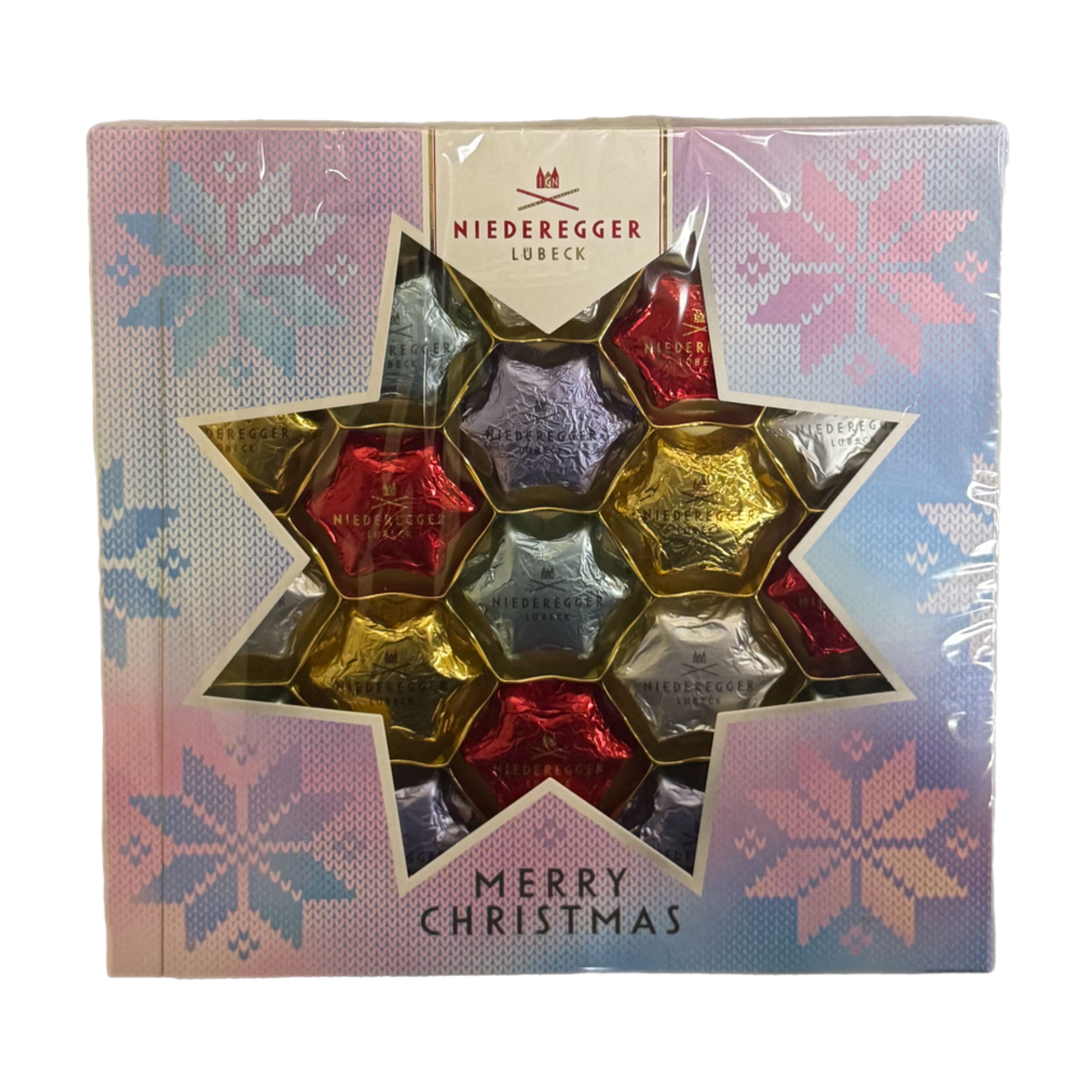 Конфеты Звезды в молочном шоколаде 250г Niederegger 750482