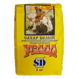 Сахар песок Услад желтый пакет 1кг 