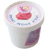 Десерт взбитый Сорбет Лесные ягоды Cosmice стаканчик 75г 