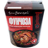 Фунчоза п/тайским соусом умеренно острая Бонсай 120г 