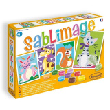 Игра настольная Песочные картинки Животные  885