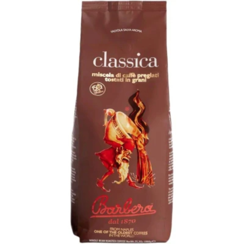 Кофе Barbera в зернах Classica 1кг 000095Е