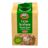 Молоко козье ультрапаст,"Село Зеленое" 2,8-5,6% 0,49л  Молоко козье ультрапаст,"Село Зеленое" 2,8-5,6% 0,49л