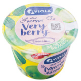 Йогурт Viola Verry Berry с зеленым яблоком 2,6% 180г 