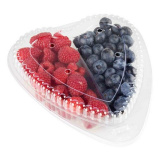 Ягодный микс Сердце голубика/малина 200г Турция