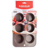 Форма д/маффинов GRACE 6 ячеек ABS304