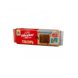 Печенье Юбилейное молочное с глазурью 116г  