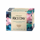 Мыло туалетное с экстр. лотоса RiceDay 100г