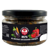 Икра из вяленых баклажанов и вяленых овощей 200г 