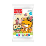 Салфетки влажные Tokiko Japan Family детские 15шт